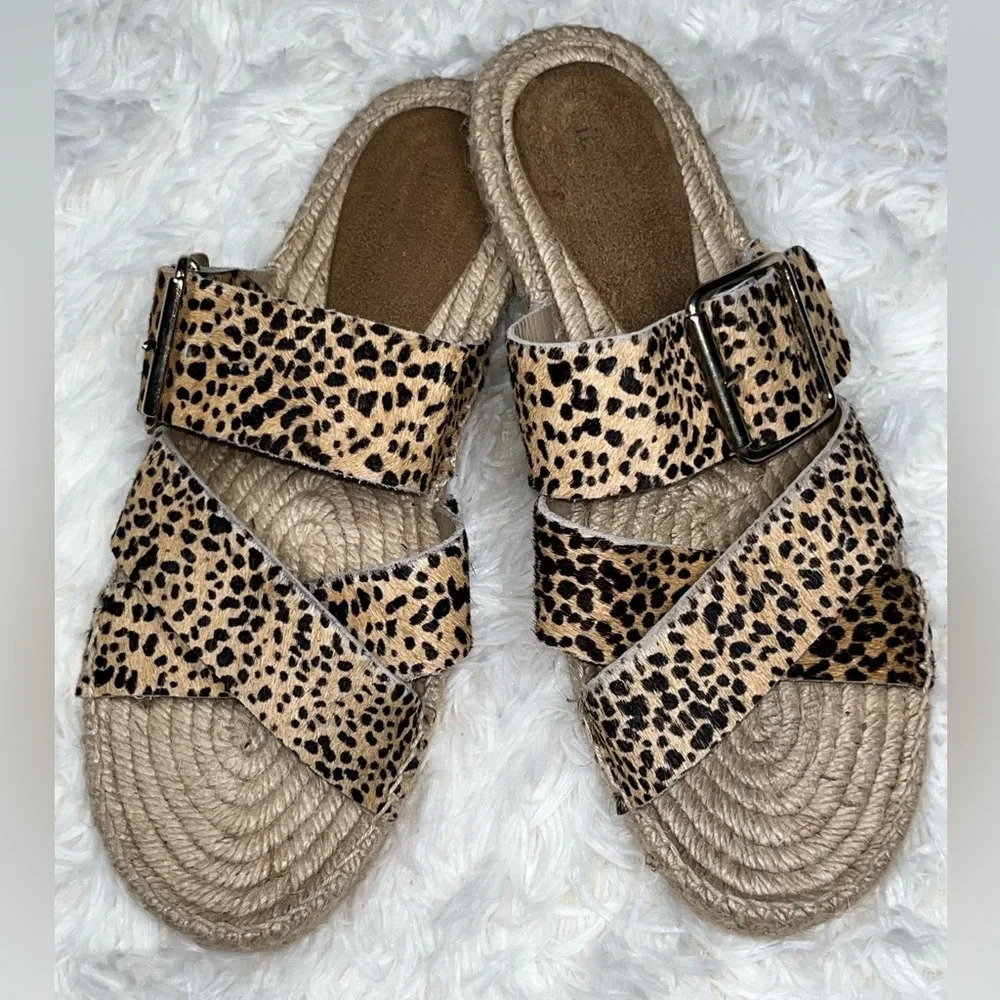 Ilsa Jacobsen | Dalia Espadrilles Animal Print